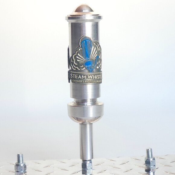 STEAM WHISTLE TAP HANDLE Metal 8" tall Canada's Premium Pilsner - Picture 4 of 6